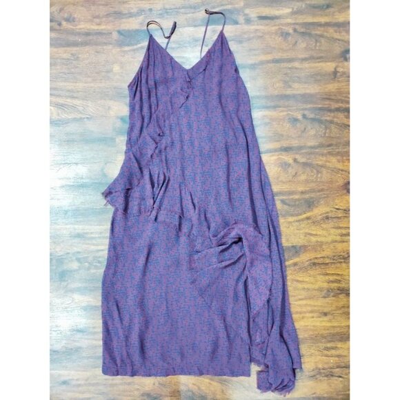 Iro Granby Iro Granby Gypsywhimsygoth Festival Sheer Ruffle Trim Artsy Y2K Dress - Picture 5 of 11